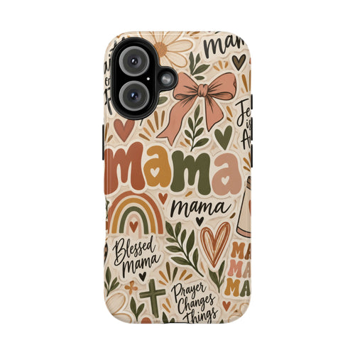 Blessed Mama Tough Phone Case