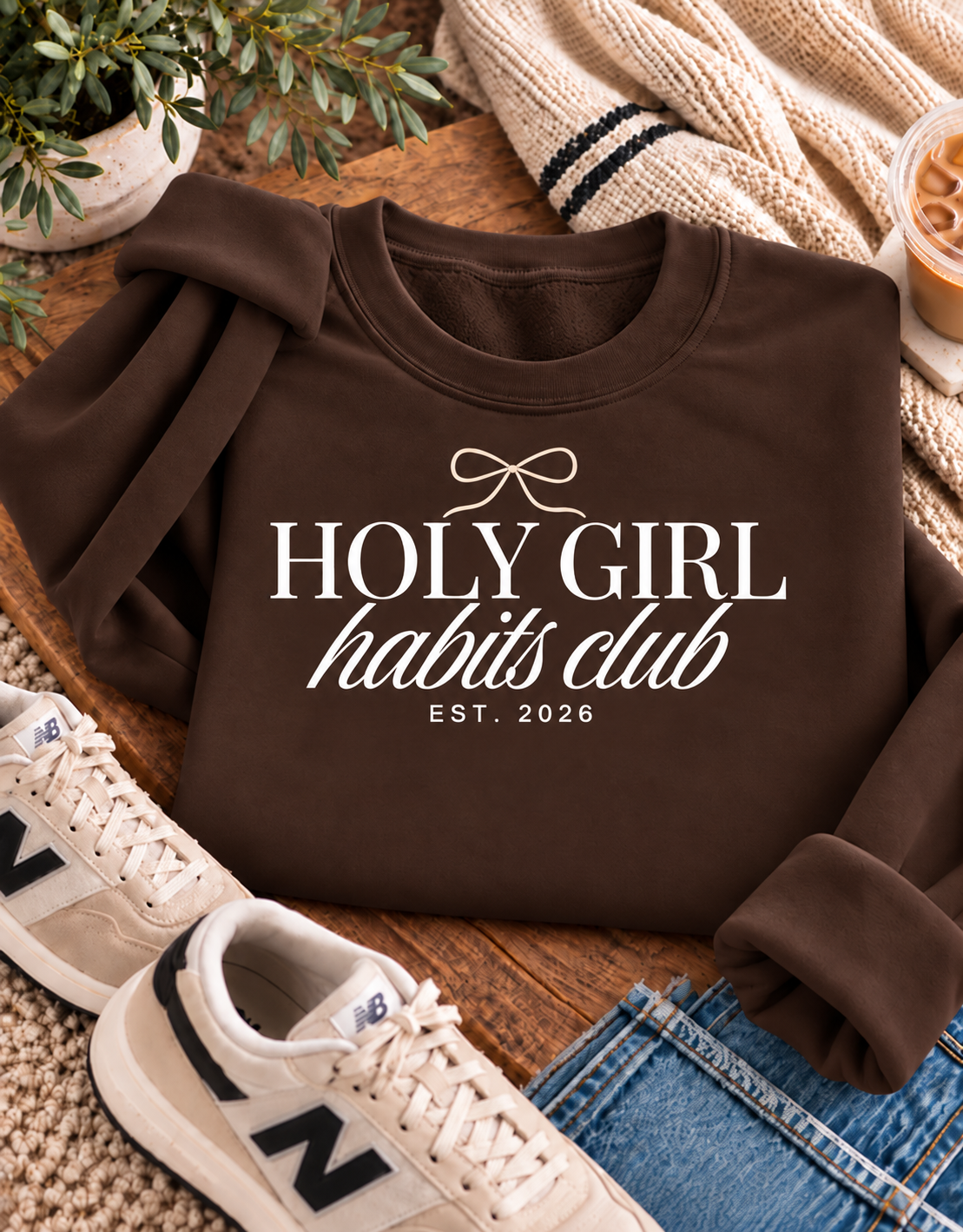 Holy Girl Habits Club Classic Sweatshirt