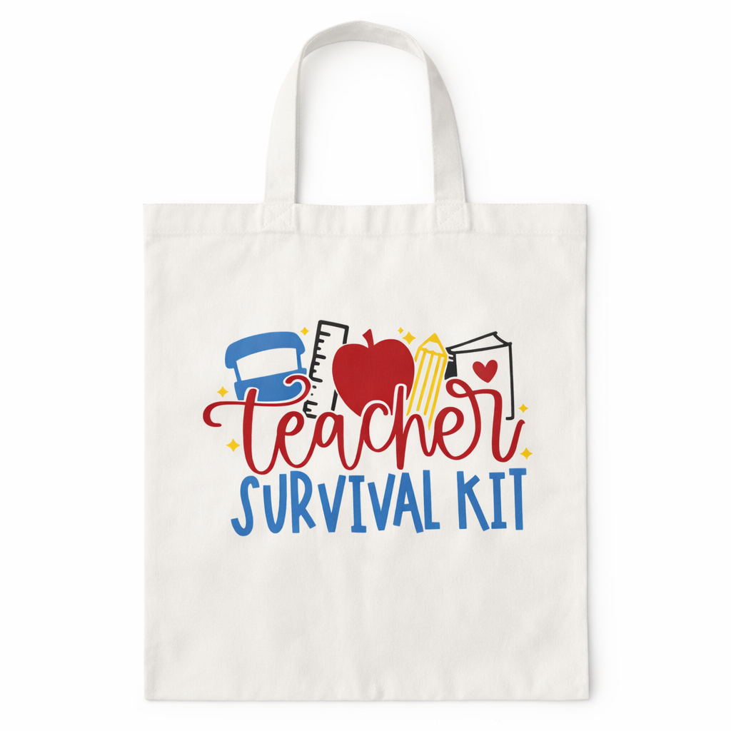 Teacher Survival Kit Tote Bag